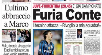 Corriere dello Sport / Furia Conte