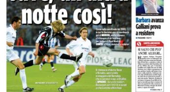 Tuttosport/ Juve, un’altra notte così!