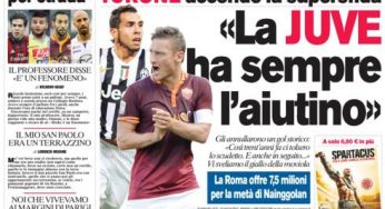 Corriere dello Sport/ “La Juve ha sempre l’aiutino”
