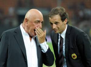 Galliani e Allegri (Getty Images)