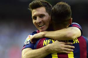 Messi e Neymar (Getty Images)