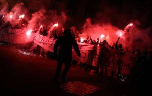 Manifestazione ultras (Getty Images)