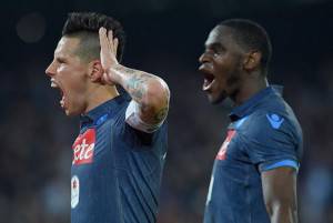 Hamsik e Zapata (Getty Images)