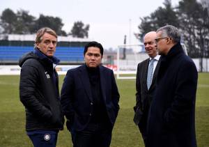 Thohir e Mancini (Getty Images)