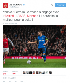 Ferreria Carrasco (Twitter @AS_Monaco)