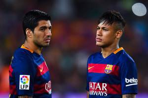 Suarez e Neymar (Getty Images)