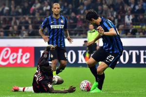 Mario Balotelli e Andrea Ranocchia (Getty Images)