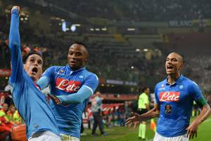 Callejon, Zuniga e Inler © GettyImages