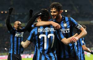 Brozovic, Ranocchia e Medel © Getty Images