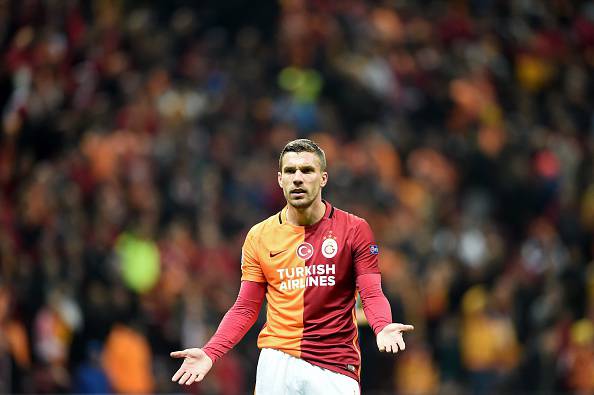 Podolski ©Getty Images