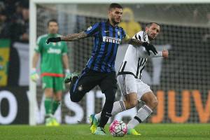 Icardi e Chiellini © Getty Images