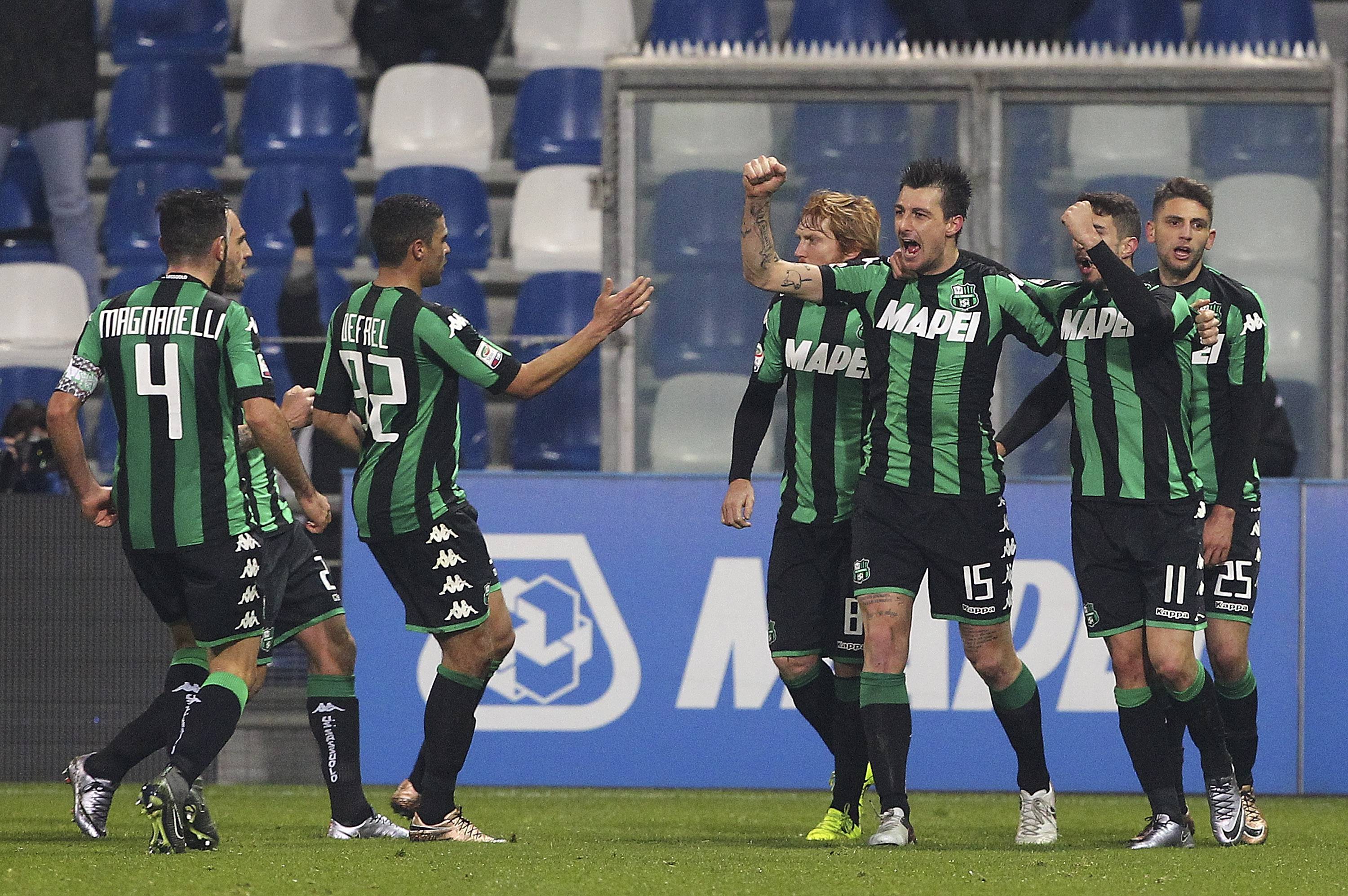 Formazioni ufficiali Sassuolo-Sampdoria