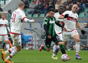 Sassuolo-Milan © Getty Images