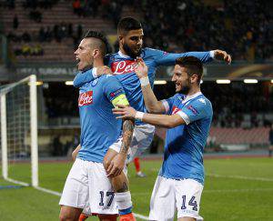 Hamsik, Insigne e Mertens © Getty Images