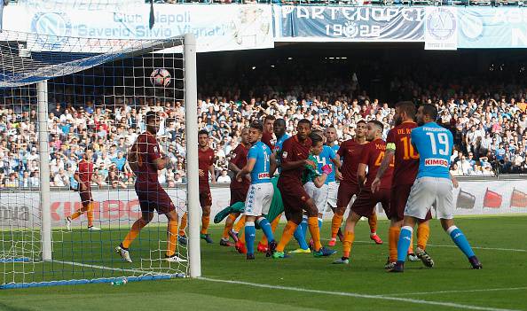 Serie A, voti Napoli-Roma 