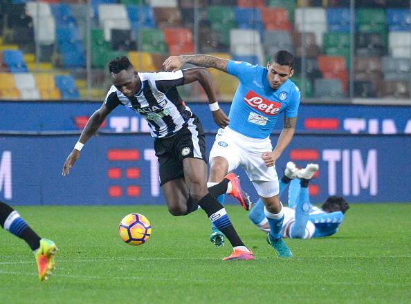 Voti Udinese-Napoli