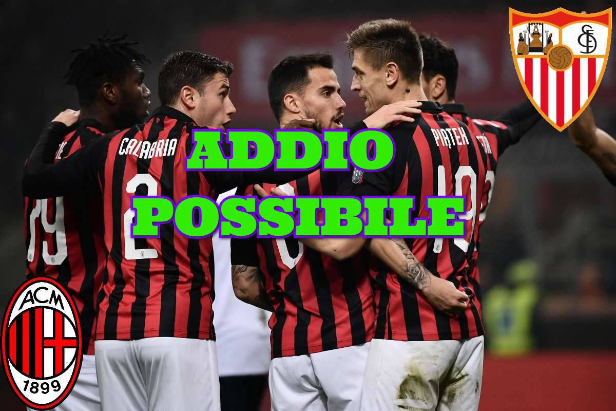 Calciomercato Milan Calabria Siviglia