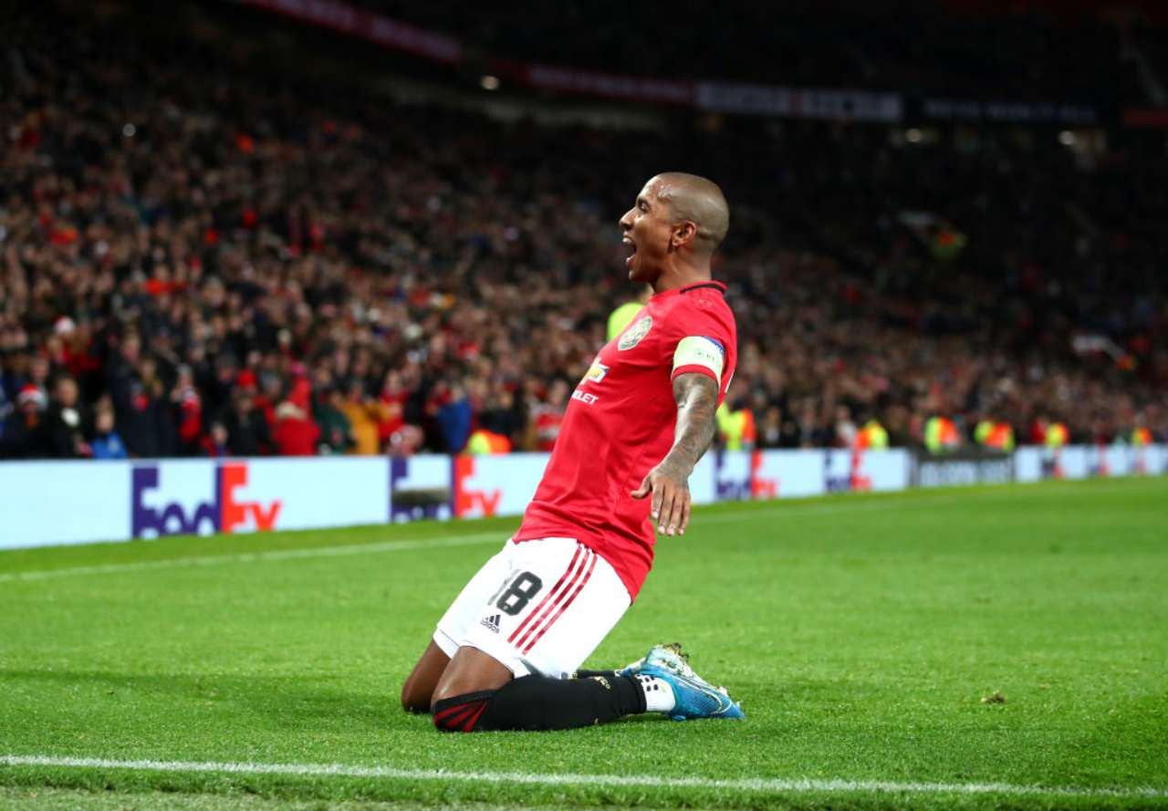 calciomercato Roma Ashley Young manchester united