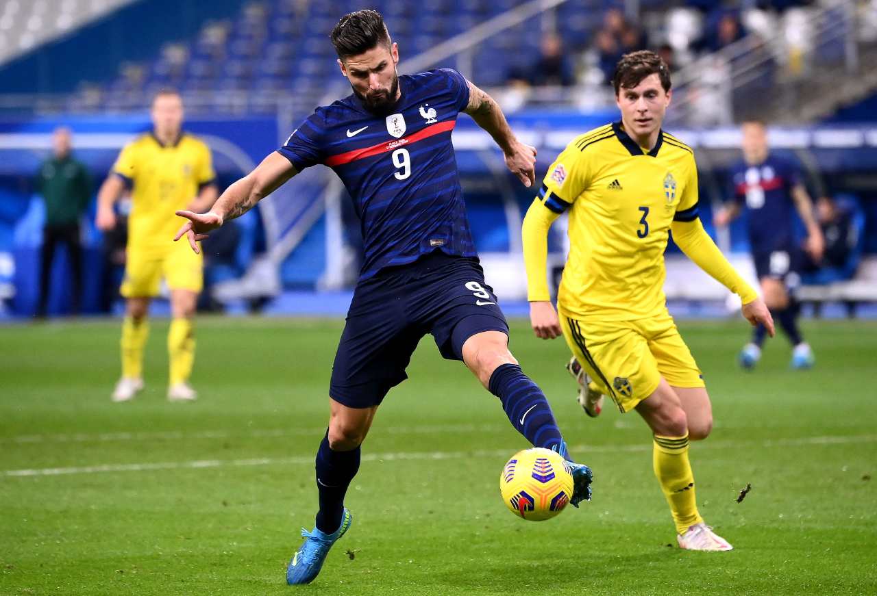 calciomercato inter giroud chelsea bastoni