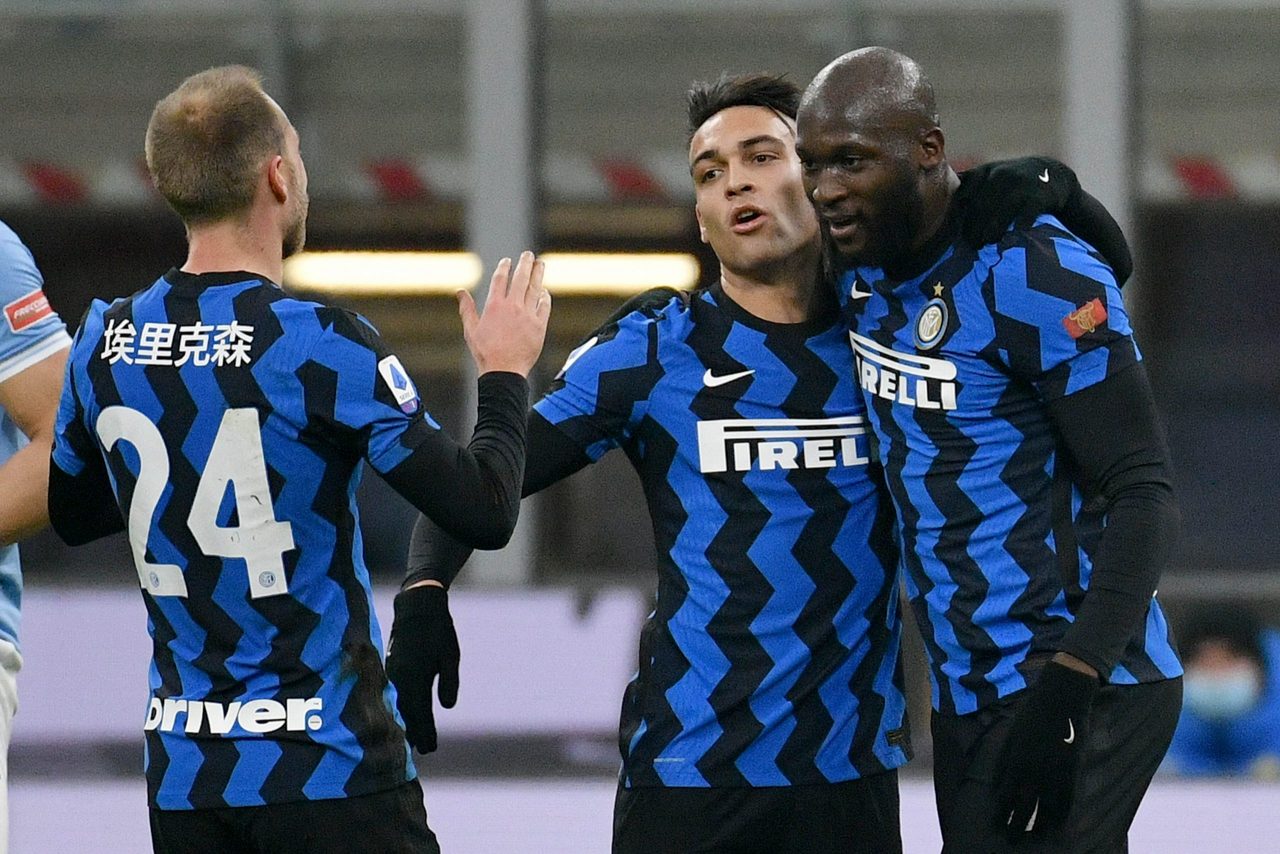 Inter Eriksen Lautaro Lukaku