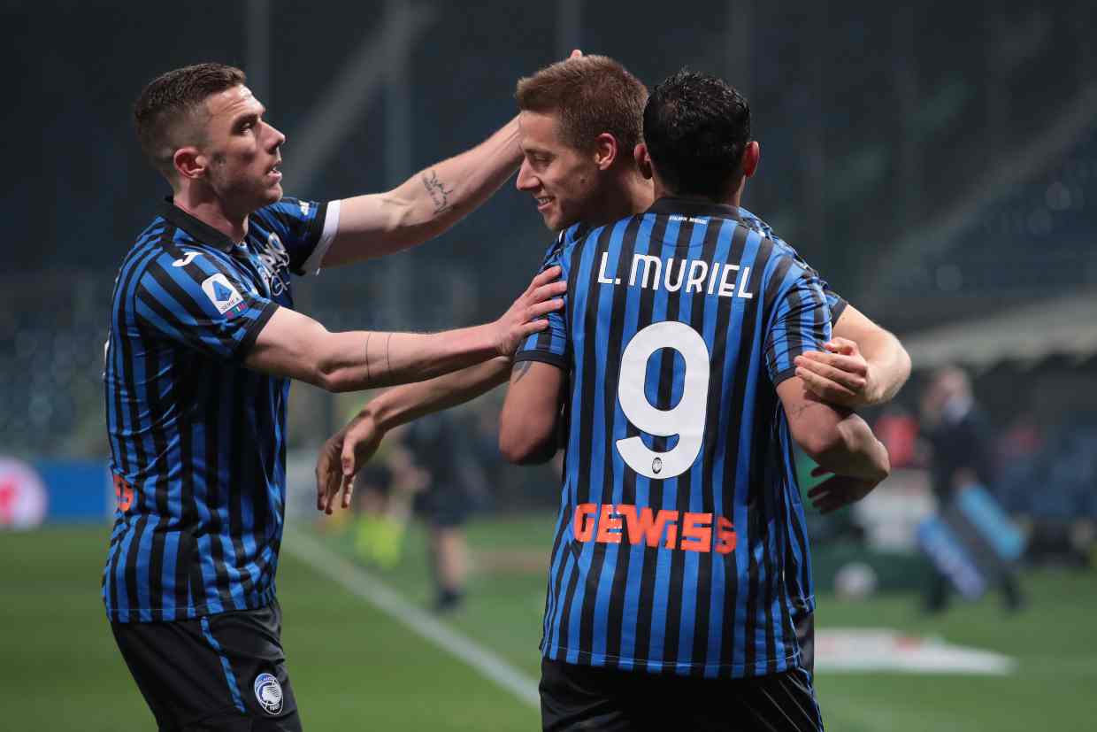 Atalanta Spezia Pasalic Muriel Gosens