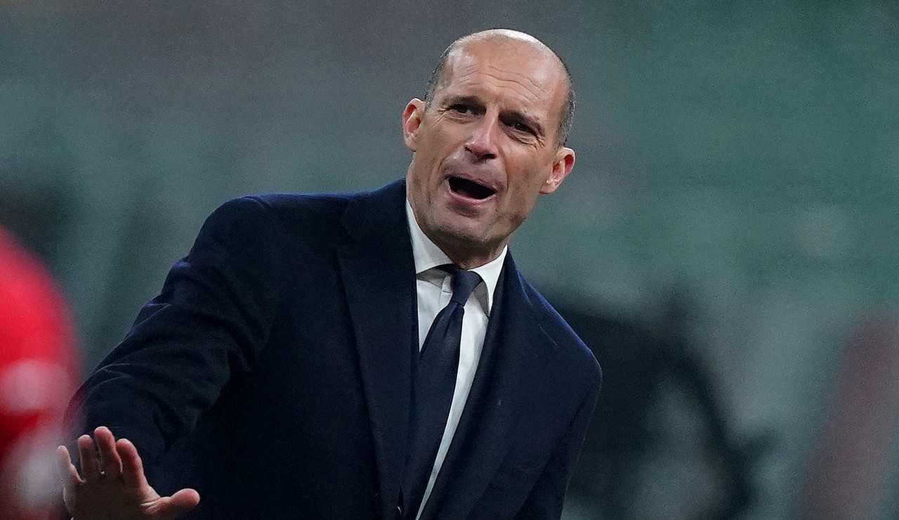 Massimiliano Allegri attento