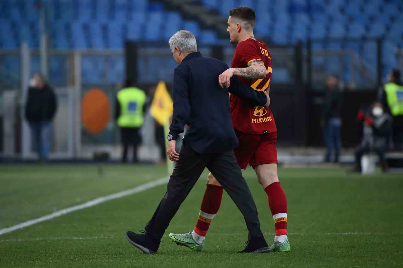 Roma Mourinho Zaniolo Cassano