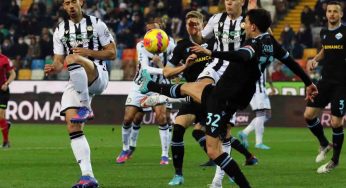 Udinese-Lazio 1-1 | Torna Felipe Anderson, Molina sfiora il gol nel recupero