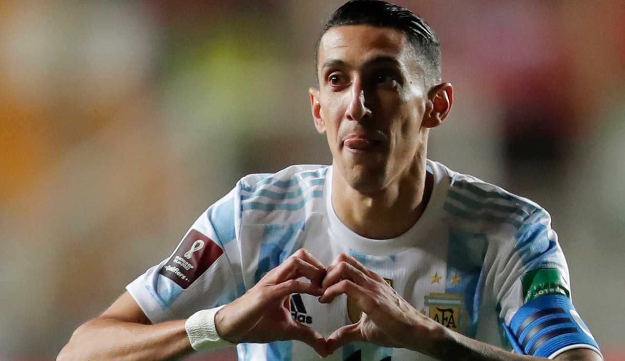 Angel di Maria esultanza