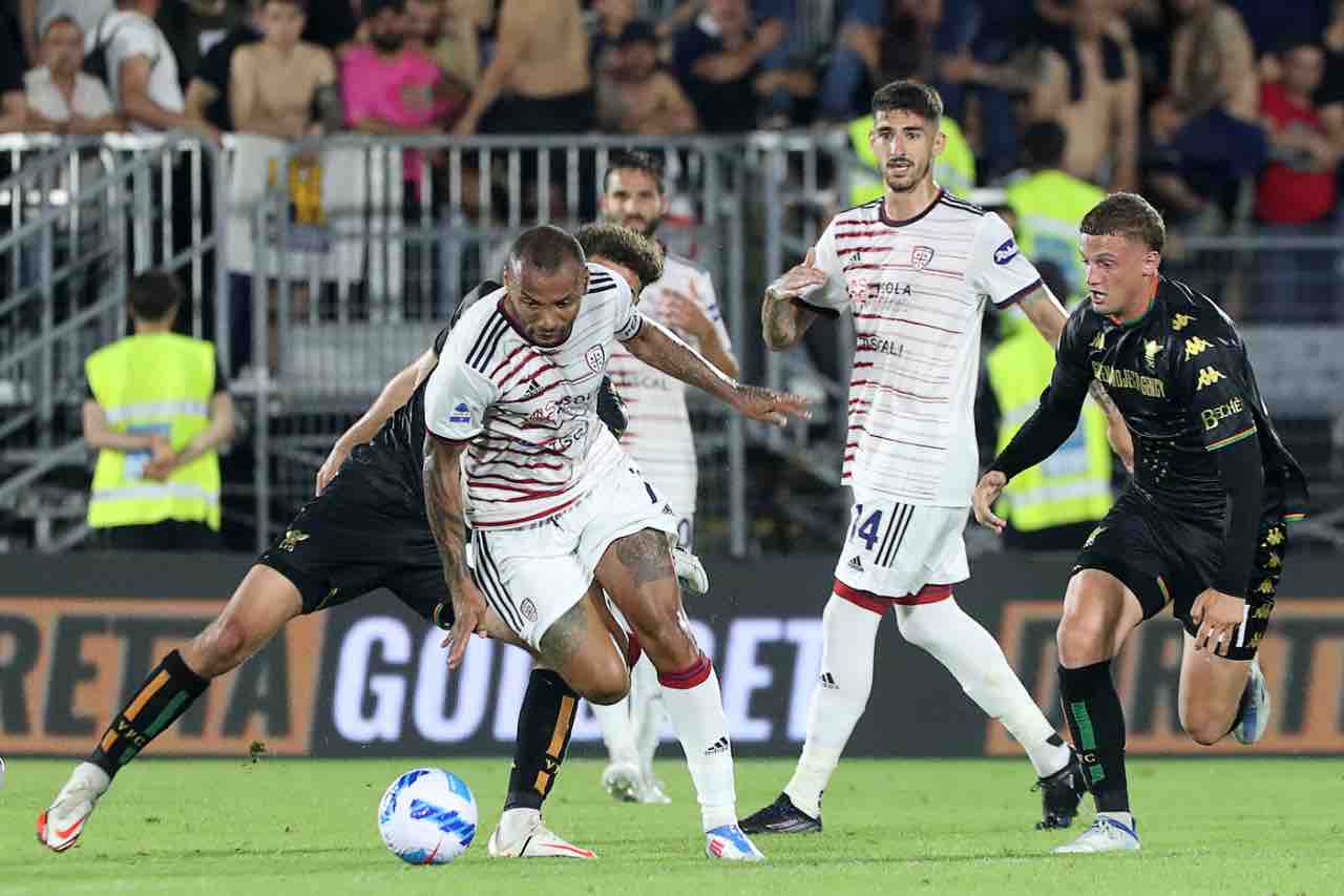 Cagliari in Serie B