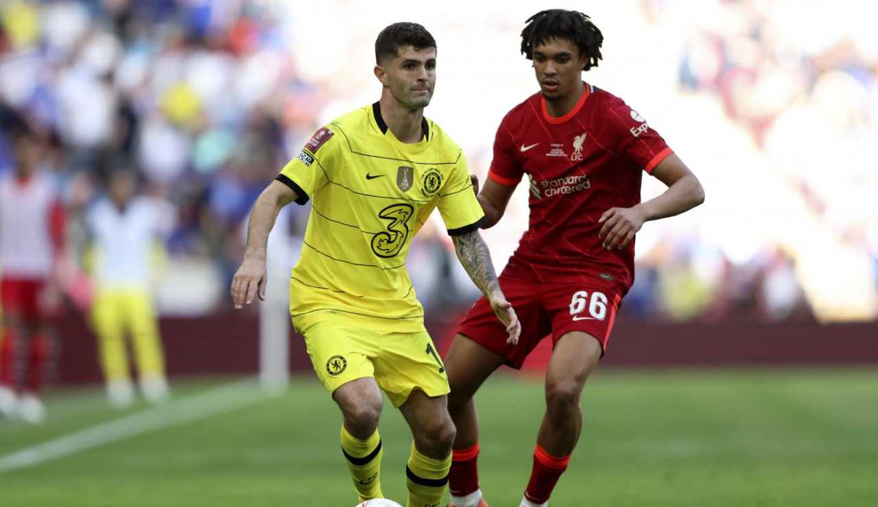 Cristian Pulisic in azione