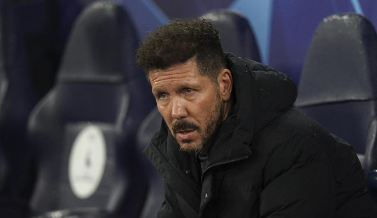 Diego Simeone perplesso