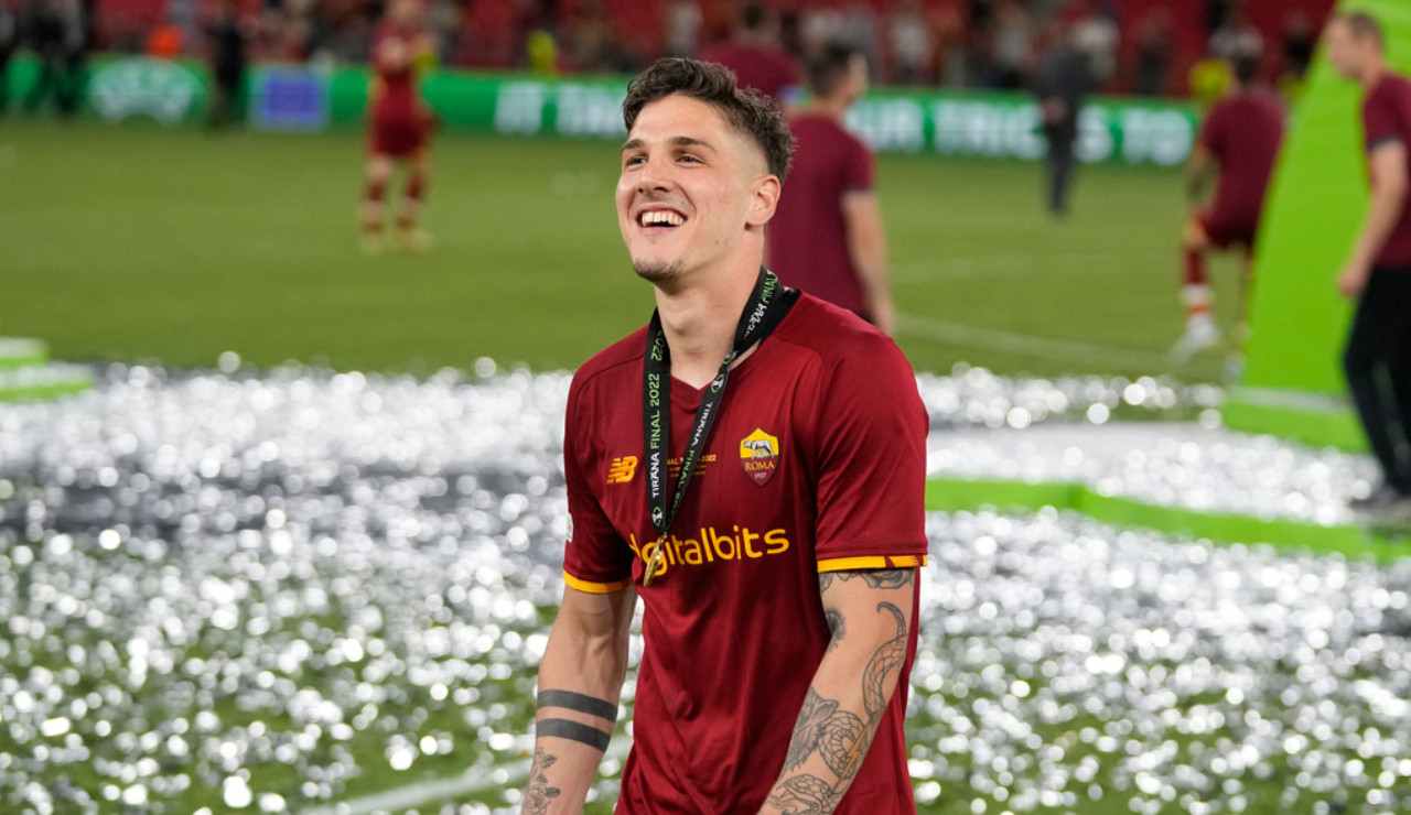 Nicolo Zaniolo, finale di Conference League