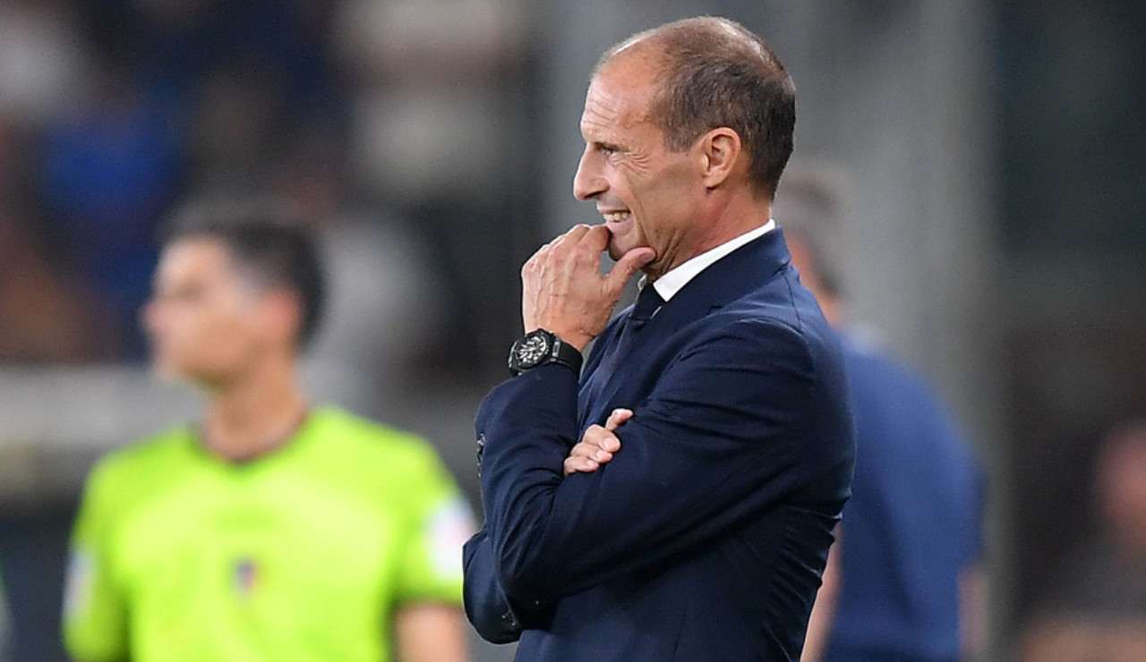 Massimiliano Allegri in panchina