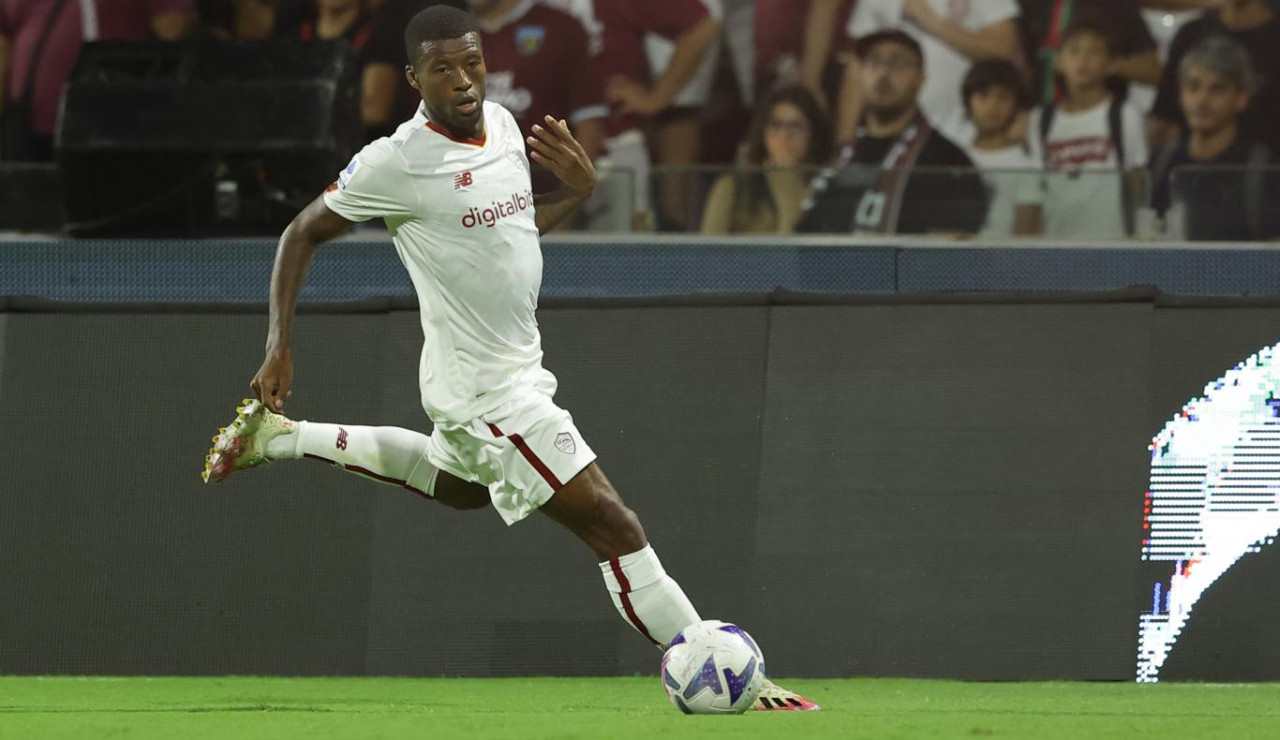 Georginio Wijnaldum in azione