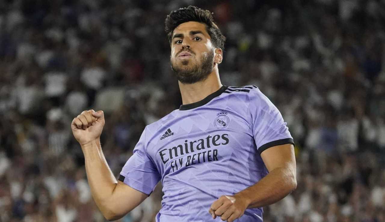 Marco Asensio esultanza