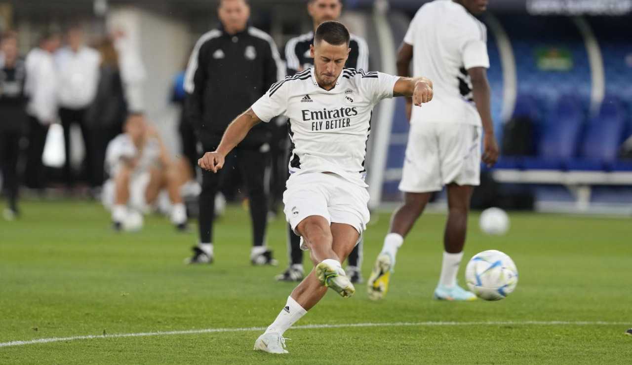 Eden Hazard in azione