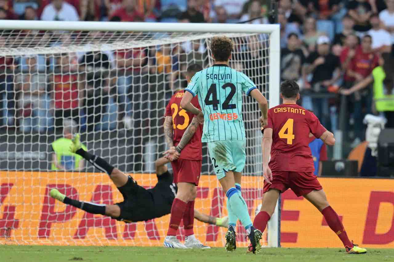 Scalvini gol vs Roma