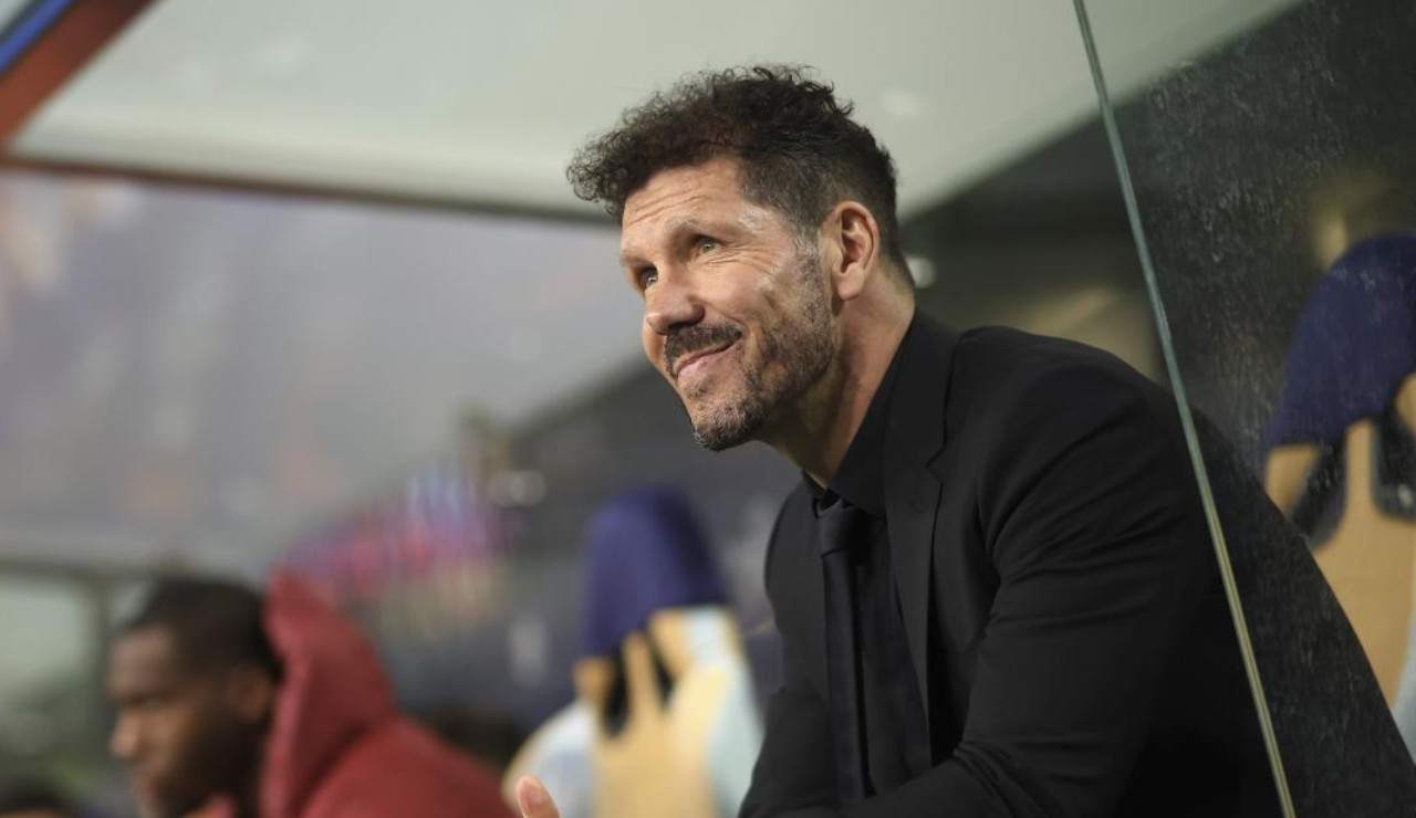 Diego Simeone sorridente