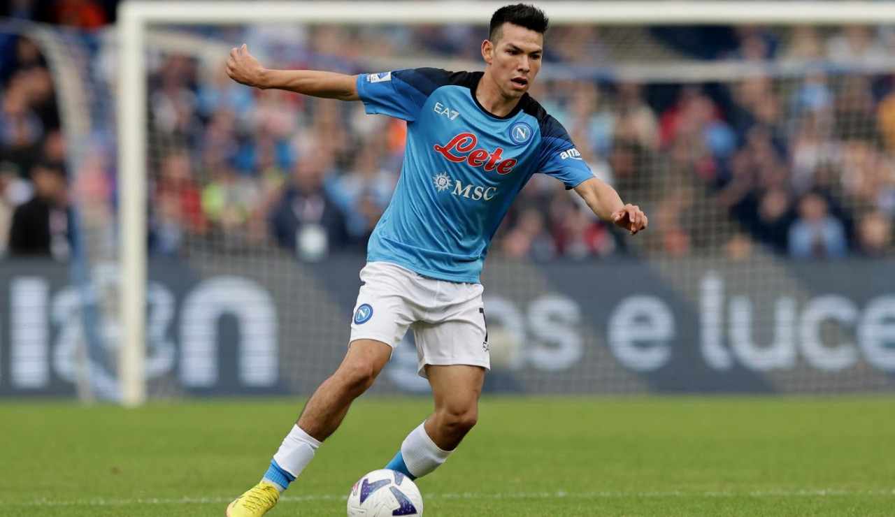 Hirving Lozano in azione