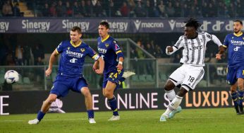 HIGHLIGHTS Verona-Juventus 0-1: Kean regala la quinta sinfonia consecutiva ai bianconeri