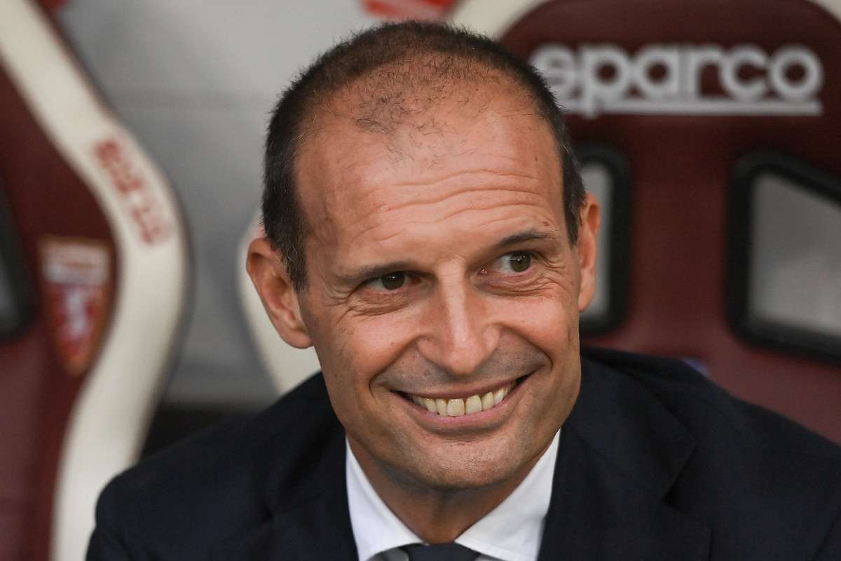 Massimiliano Allegri sorridente