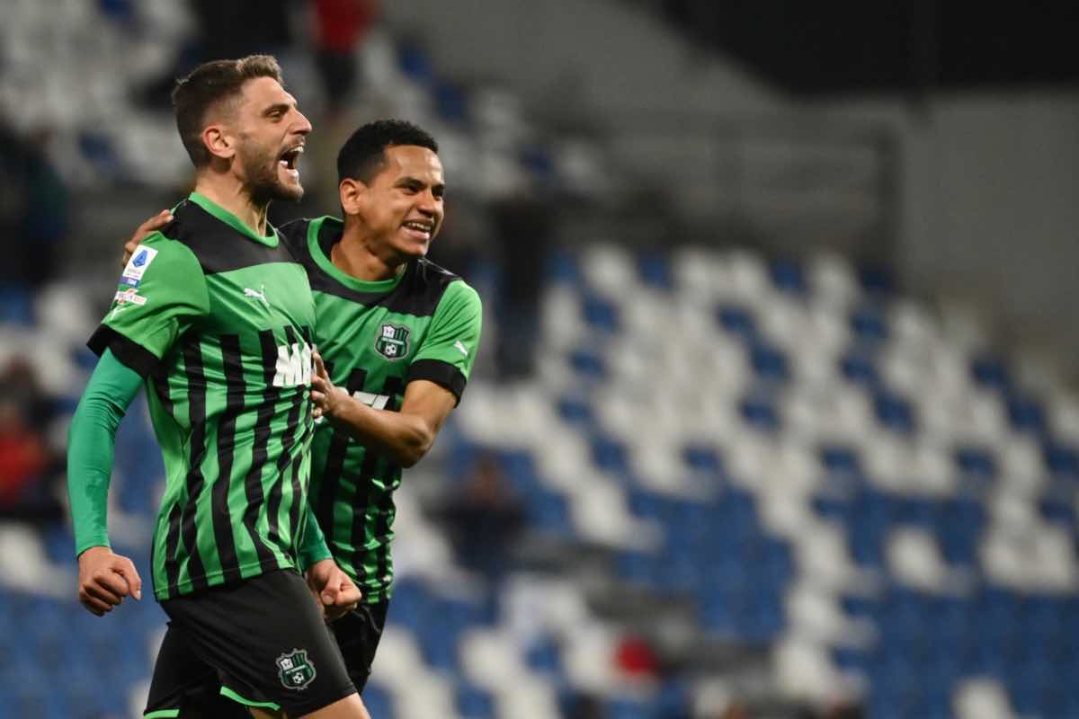 Berardi su rigore sblocca il Sassuolo contro lo Spezia