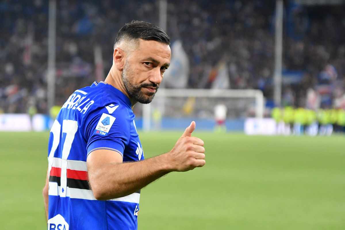 Quagliarella addio alla Samp