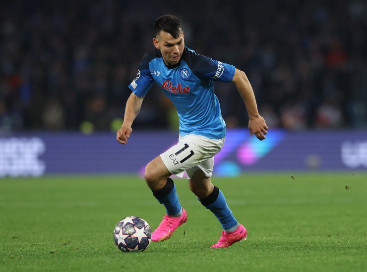 Lozano potrebbe lasciare il Napoli