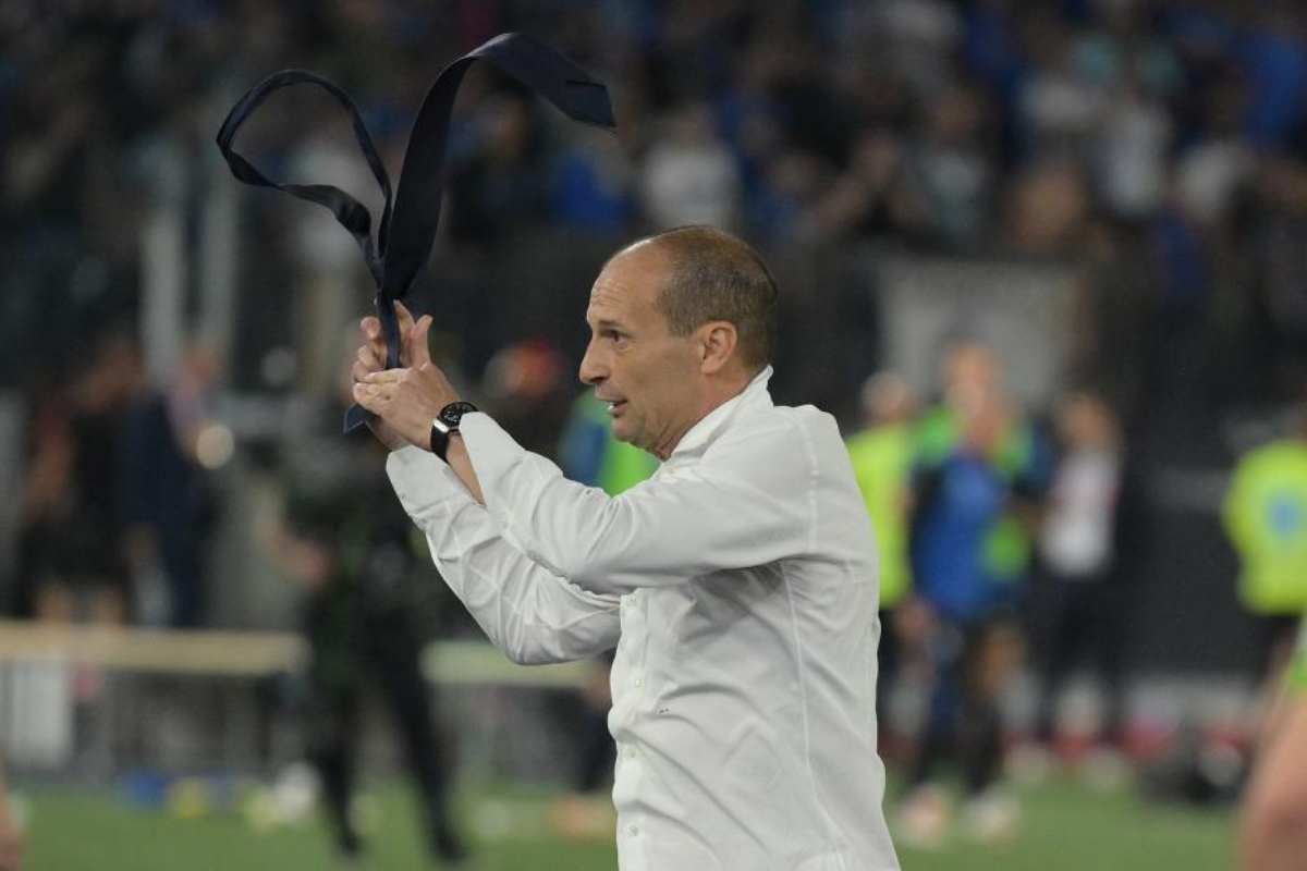 Allegri agitato, l'annuncio sul ritorno in panchina