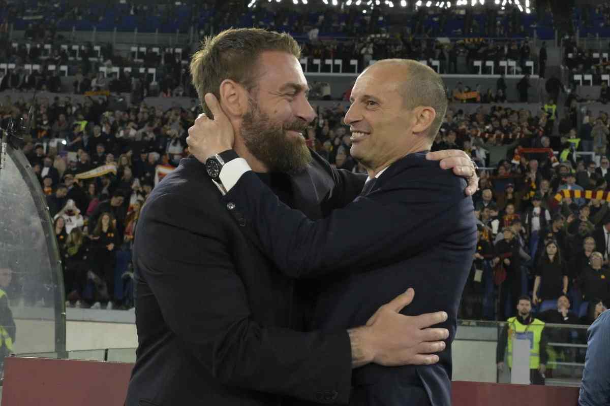 Daniele De Rossi e Massimiliano Allegri tra le idee per il dopo-Juric