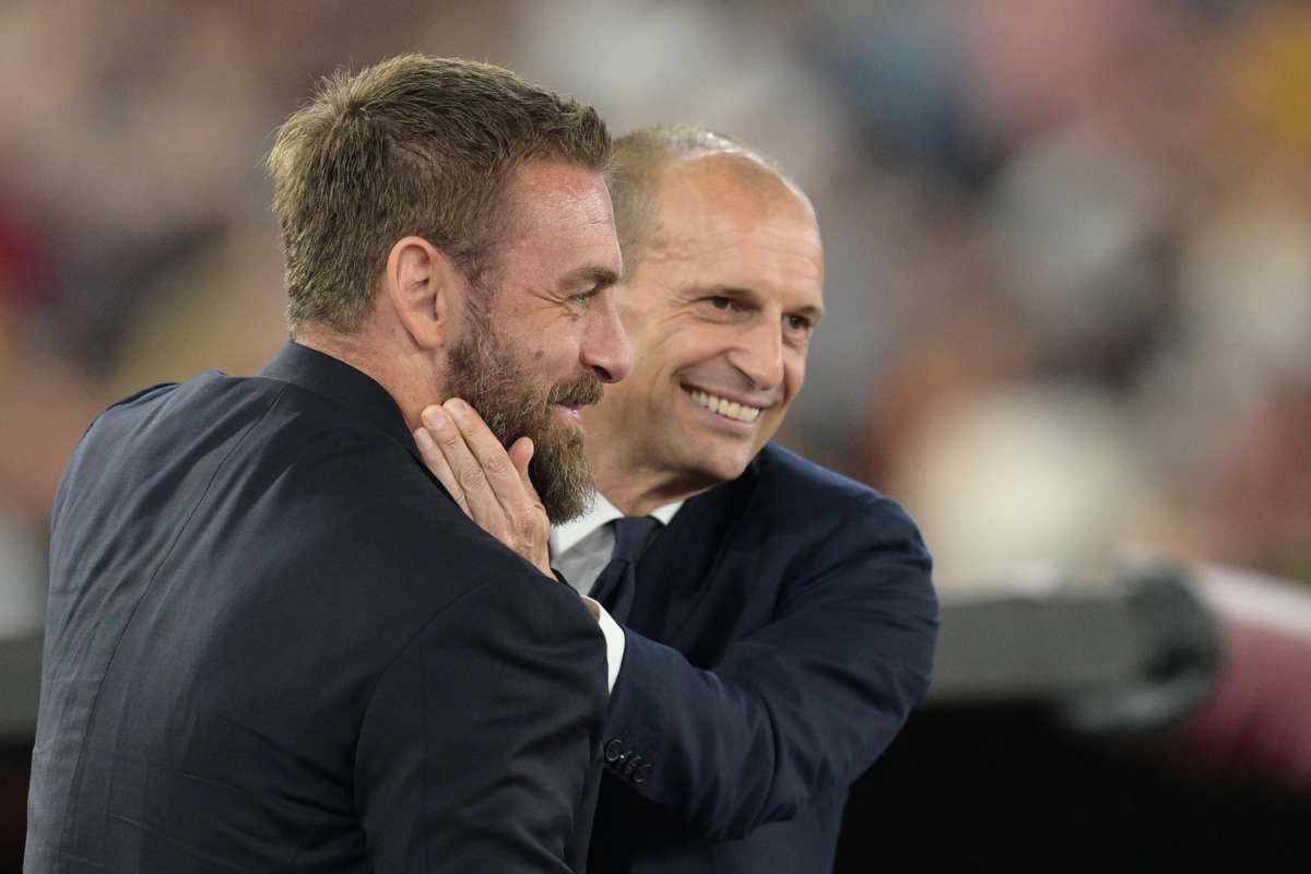 Pre-allertato De Rossi per la Roma, Allegri sullo sfondo