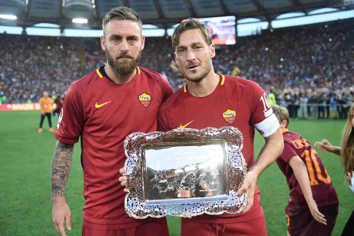 De Rossi Totti alla Roma