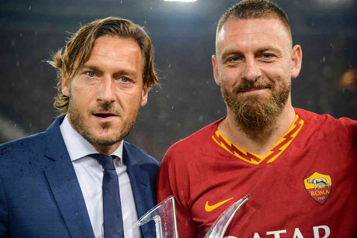 Francesco Totti e Daniele De Rossi insieme alla Roma